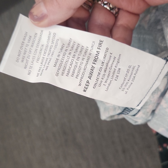 Collectif London Dolores Wallflower Pencil Dress Size 8 - Picture 16 of 16